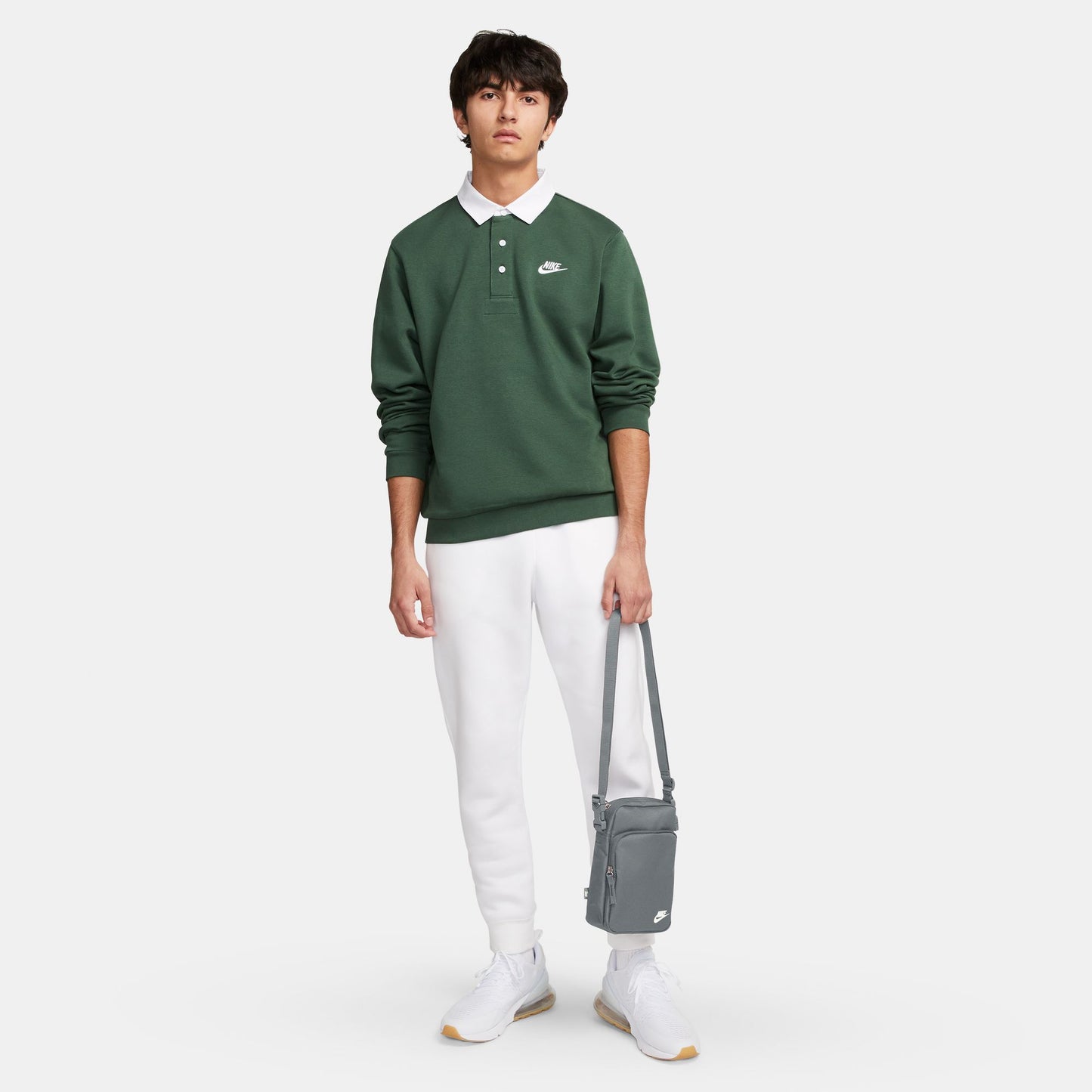 Nike SB - Heritage Crossbody Bag - Smoke Grey - Velocity 21