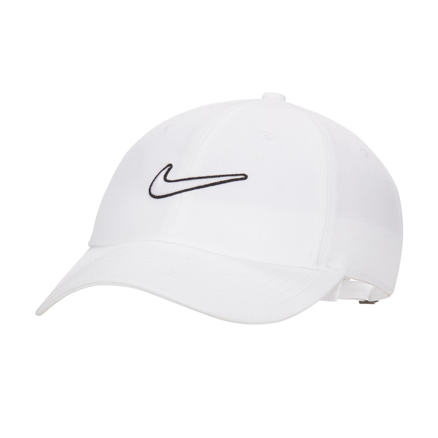 Swoosh Club Cap - White