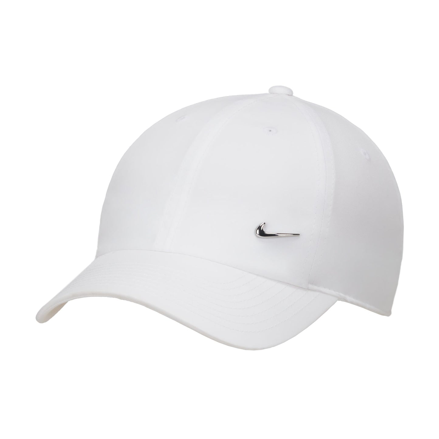 Nike SB - Dri-Fit Club Unstructured Metal Swoosh Cap - White - Velocity 21