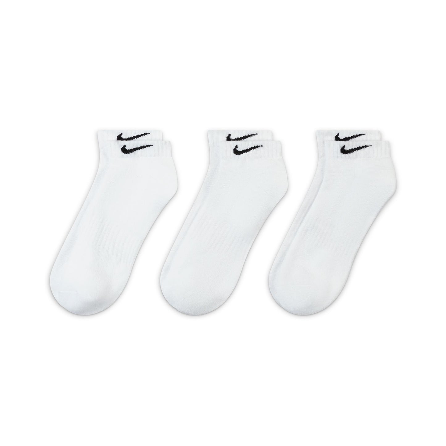 Nike SB - Everyday Cush Low 3pk Socks - White - Velocity 21