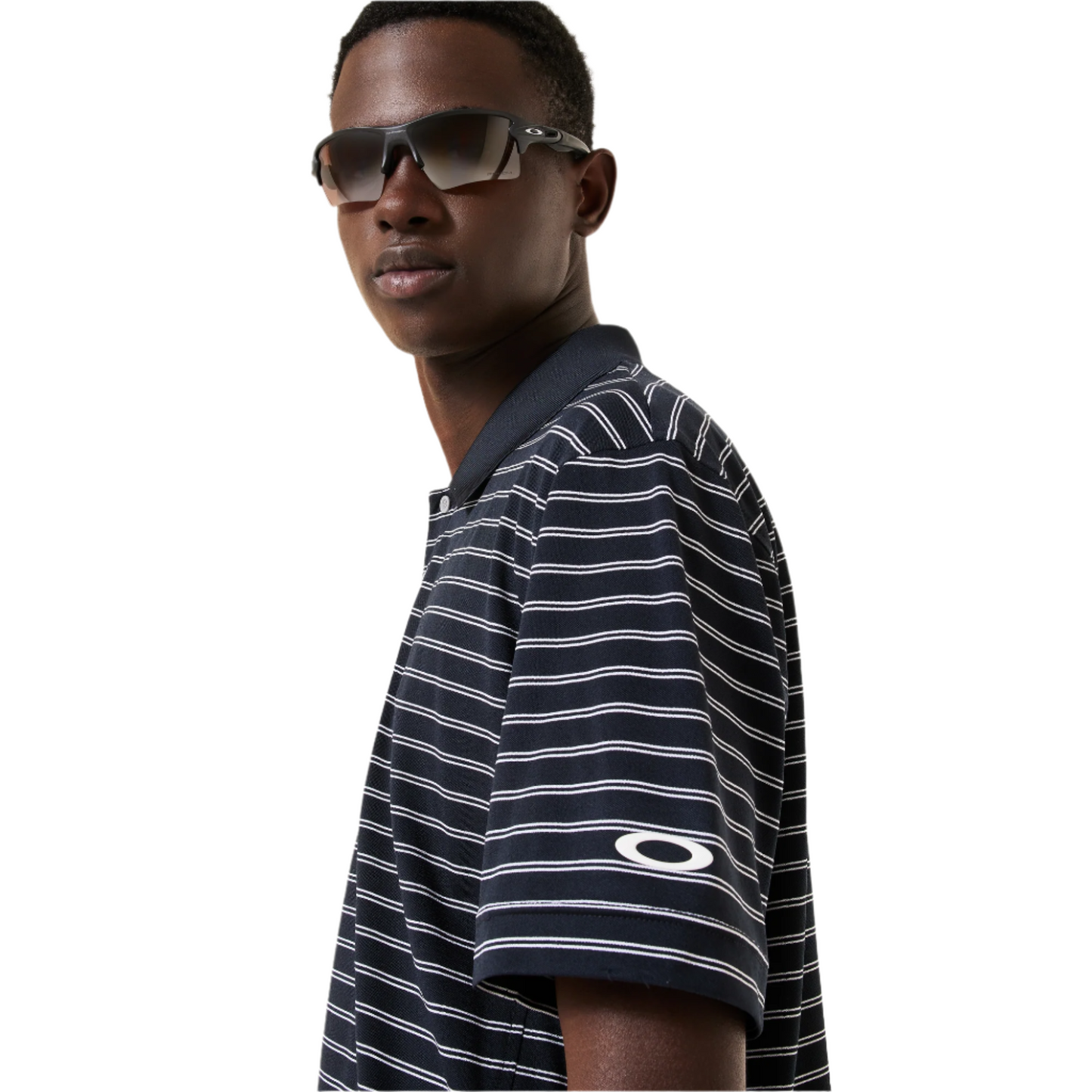 Oakley - Transitional Stripe Polo - Blackout - Velocity 21
