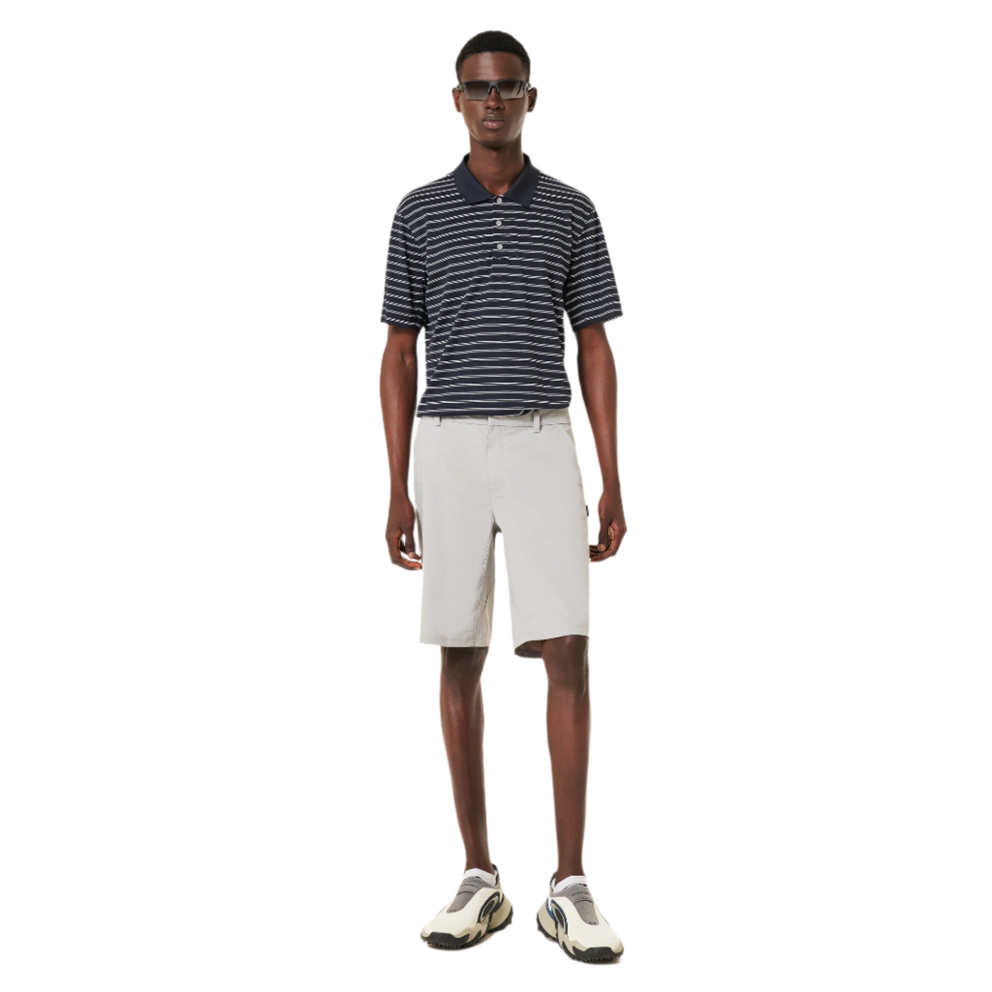 Oakley - Transitional Stripe Polo - Blackout - Velocity 21