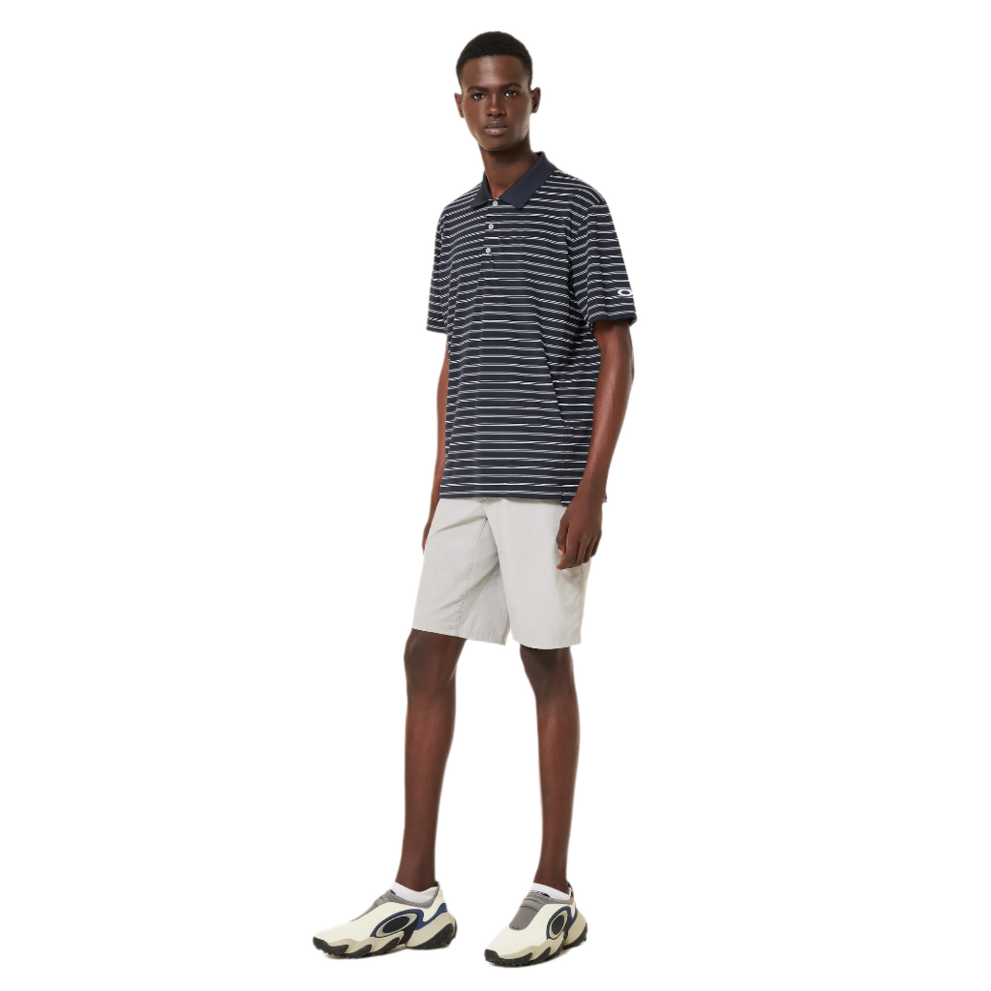 Oakley - Transitional Stripe Polo - Blackout - Velocity 21