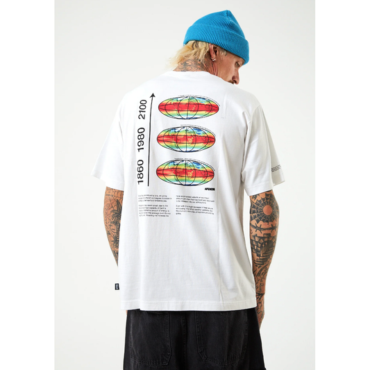 Afends - Information Recycled Retro Fit Tee - Velocity 21