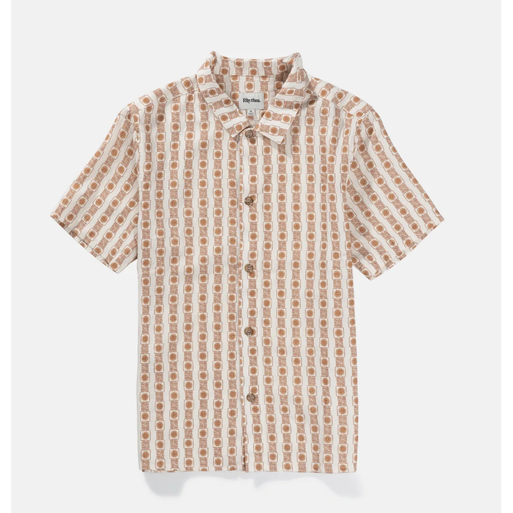 Stussy - Tile Stripe SS Shirt - Velocity 21