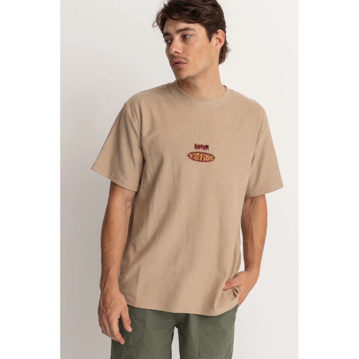 Stussy - Embroidered Vintage Terry SS Tee - Velocity 21