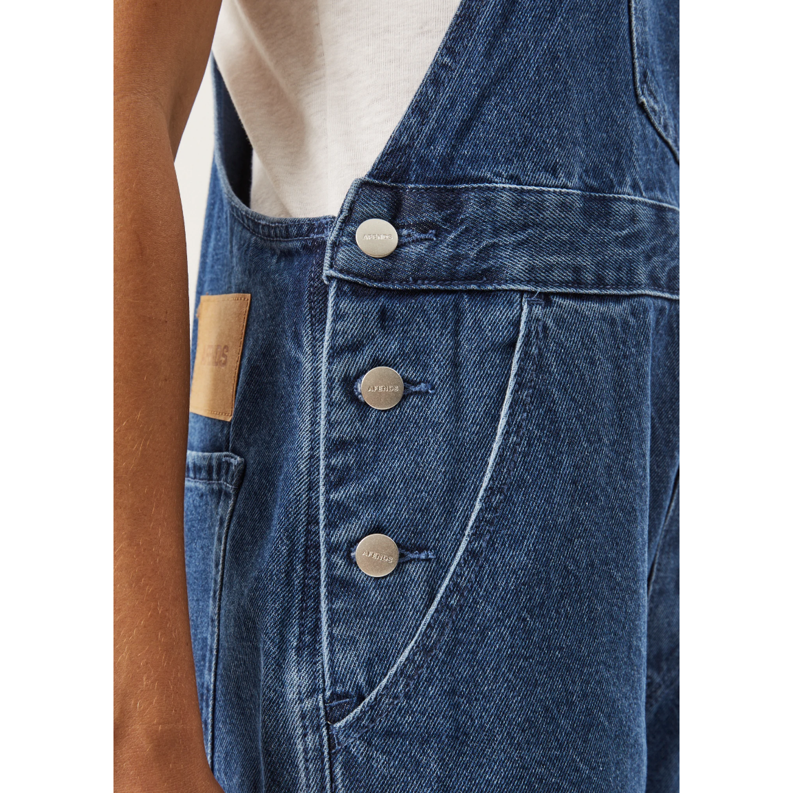 Afends - Louis Hemp Denim Baggy Overall - Velocity 21