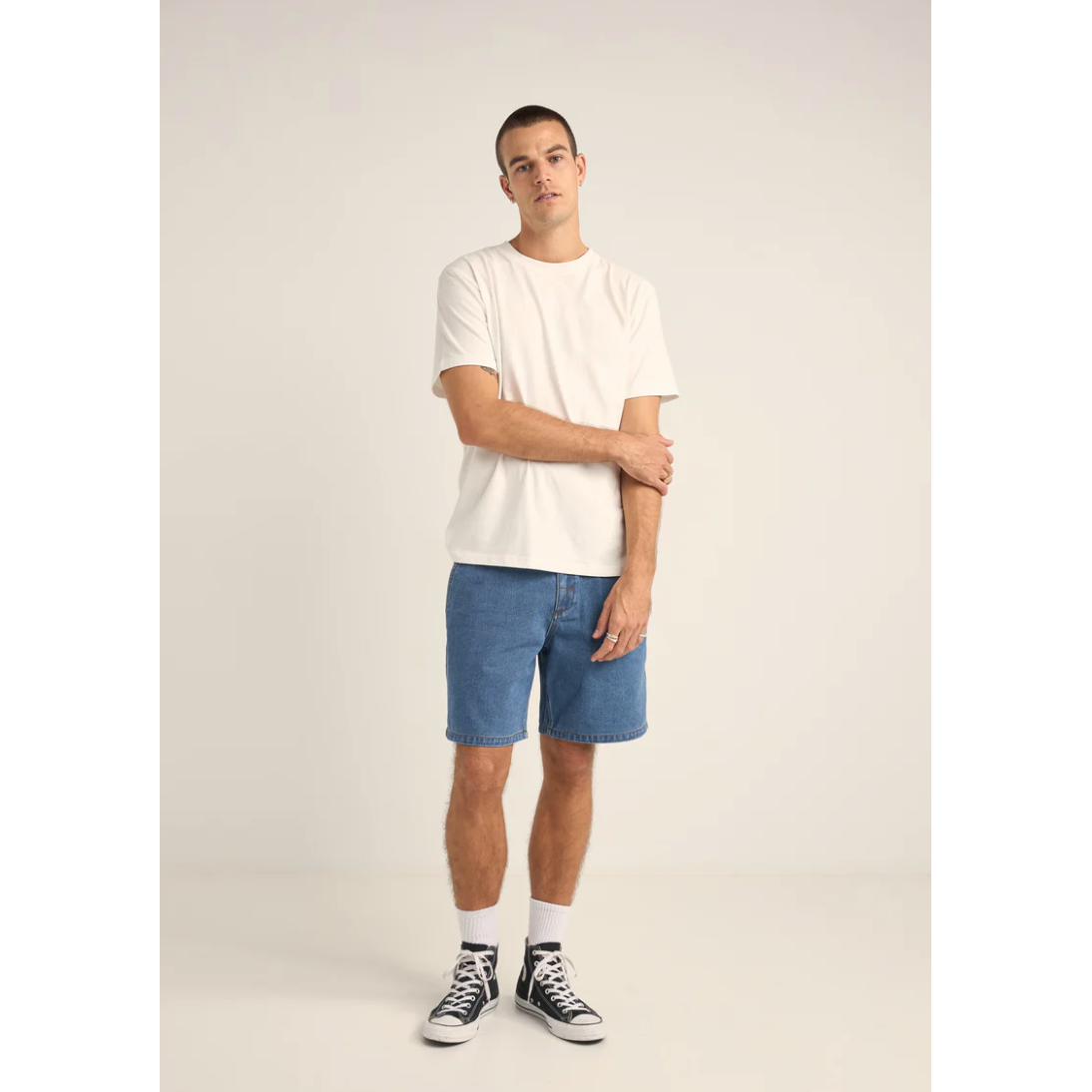 Rhythm - Denim Essential Short - Velocity 21