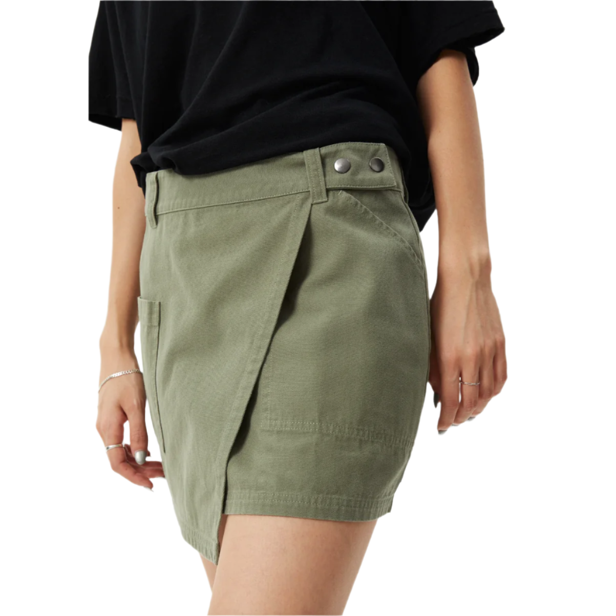 Afends - Fraser Recycled Utility Mini Skirt - Velocity 21