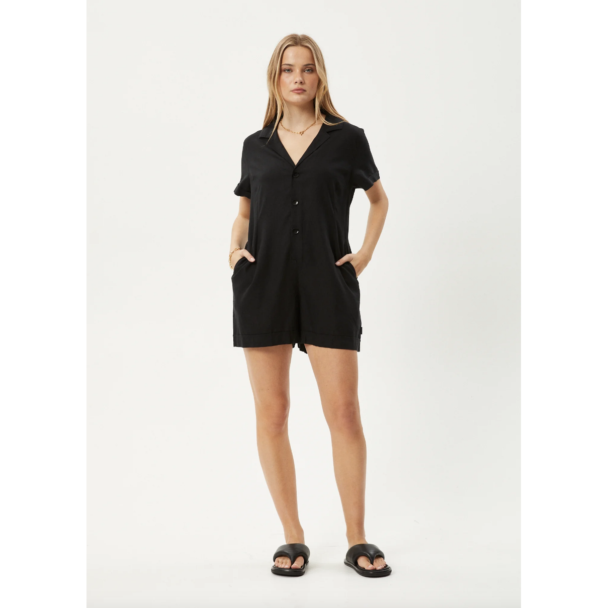 Afends - Kokomo Hemp Playsuit - Velocity 21
