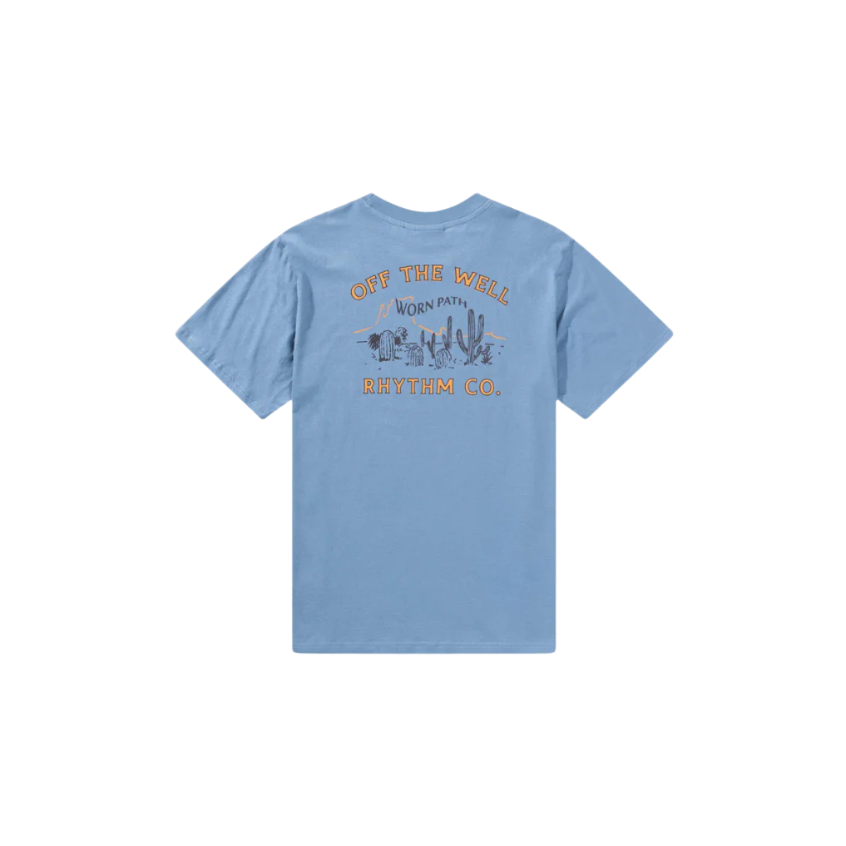 Rhythm - Worn Path SS Tee - Sea Blue - Velocity 21