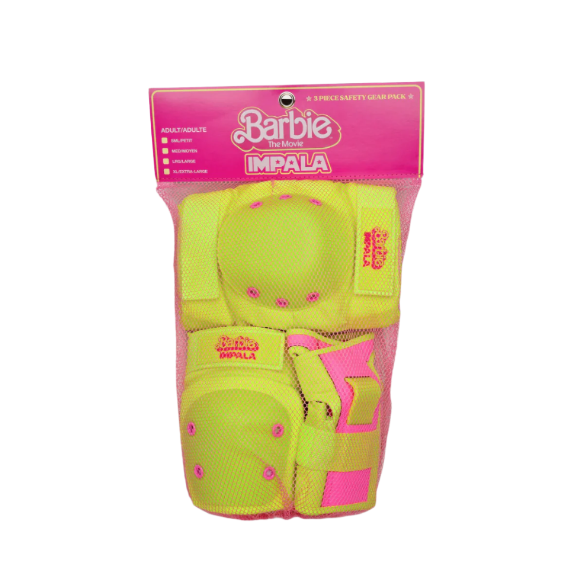 Impala - Protective Set Youth - Barbie Bright Yellow - Velocity 21