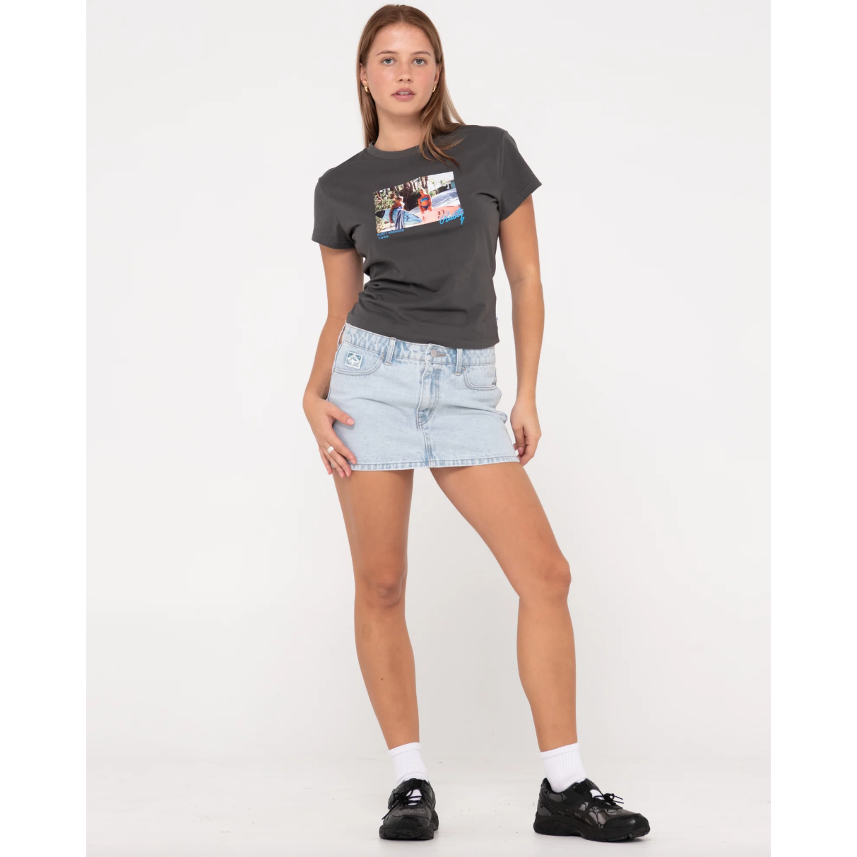 Rusty - Photo Skimmer Baby Tee - Velocity 21