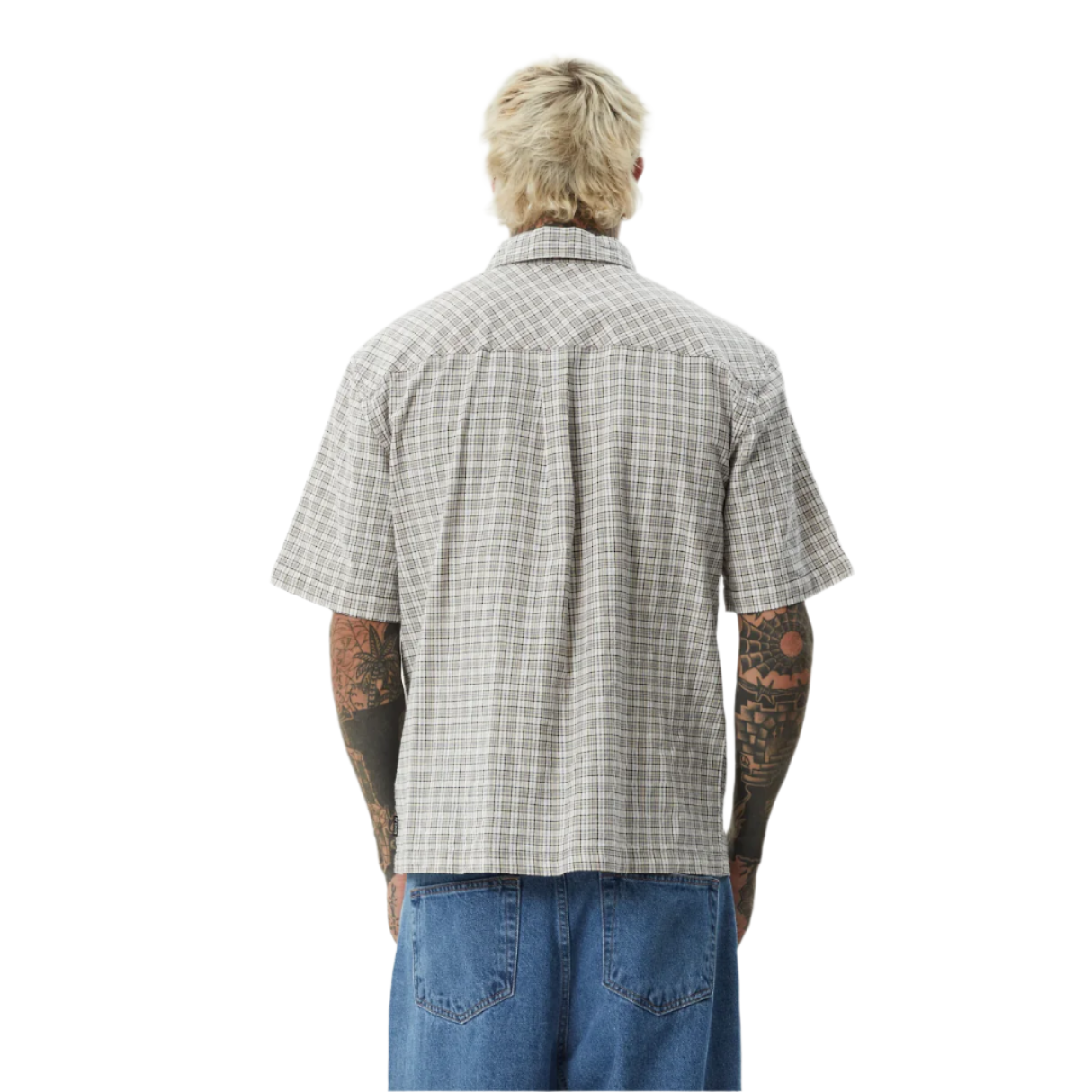 Afends - Drew Organic Seersucker SS Shirt - Velocity 21