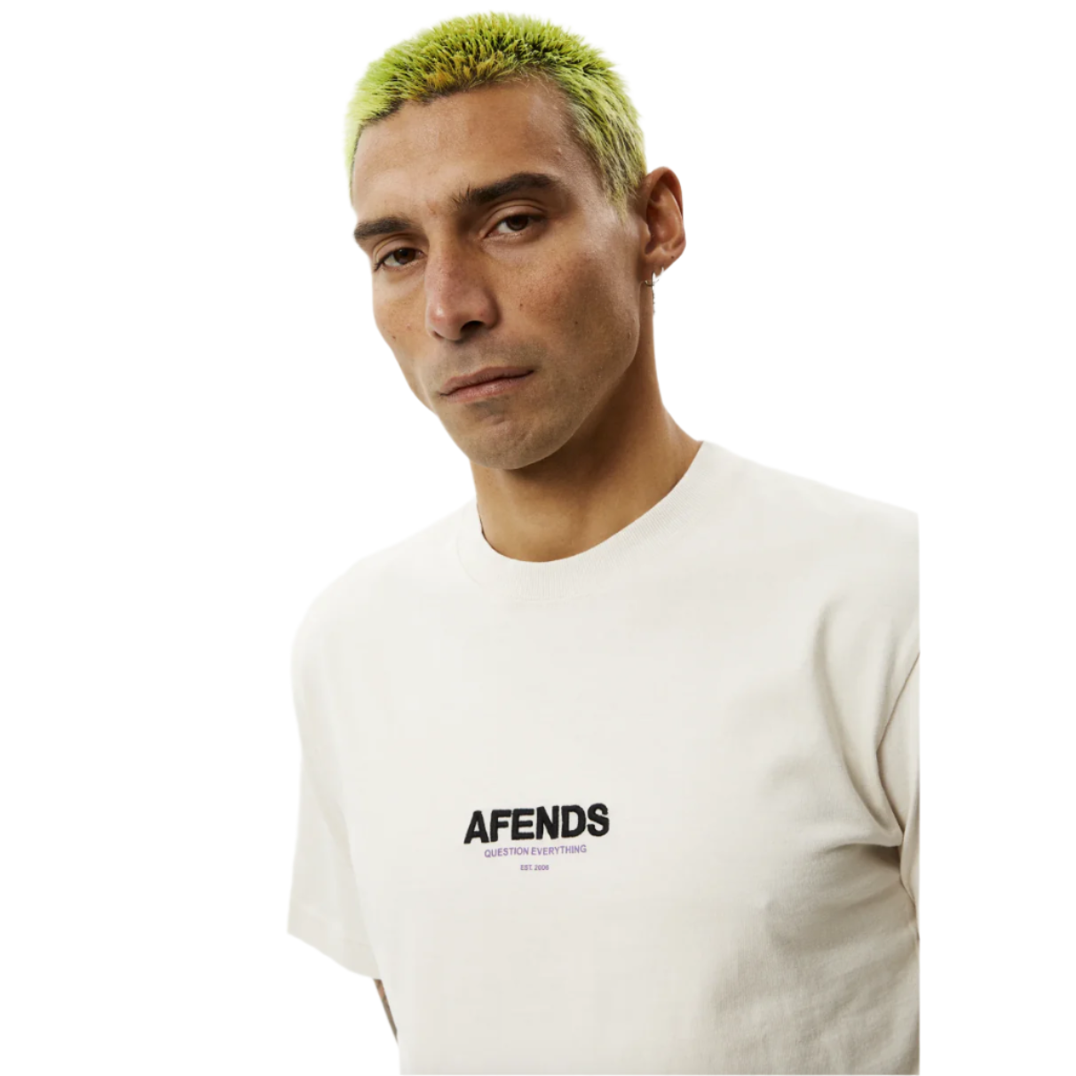 Afends - Vinyl Recycled Retro Fit Tee - Velocity 21