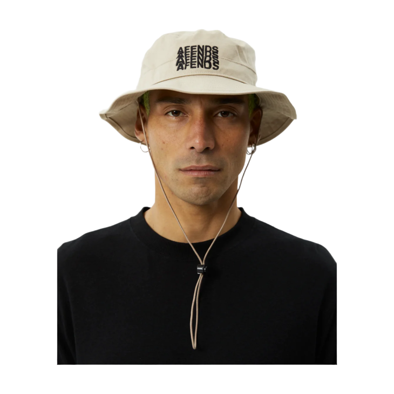 Afends - Limits Recycled Bucket Hat - Dark Ecru - Velocity 21
