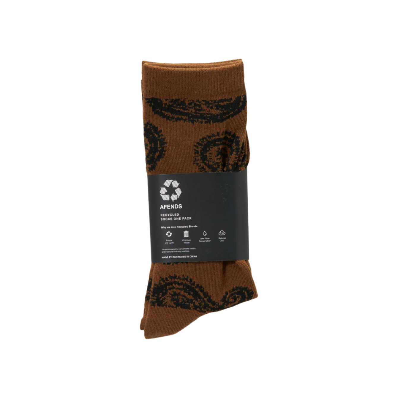 Afends - Tradition Recycled Socks One Pack - Velocity 21