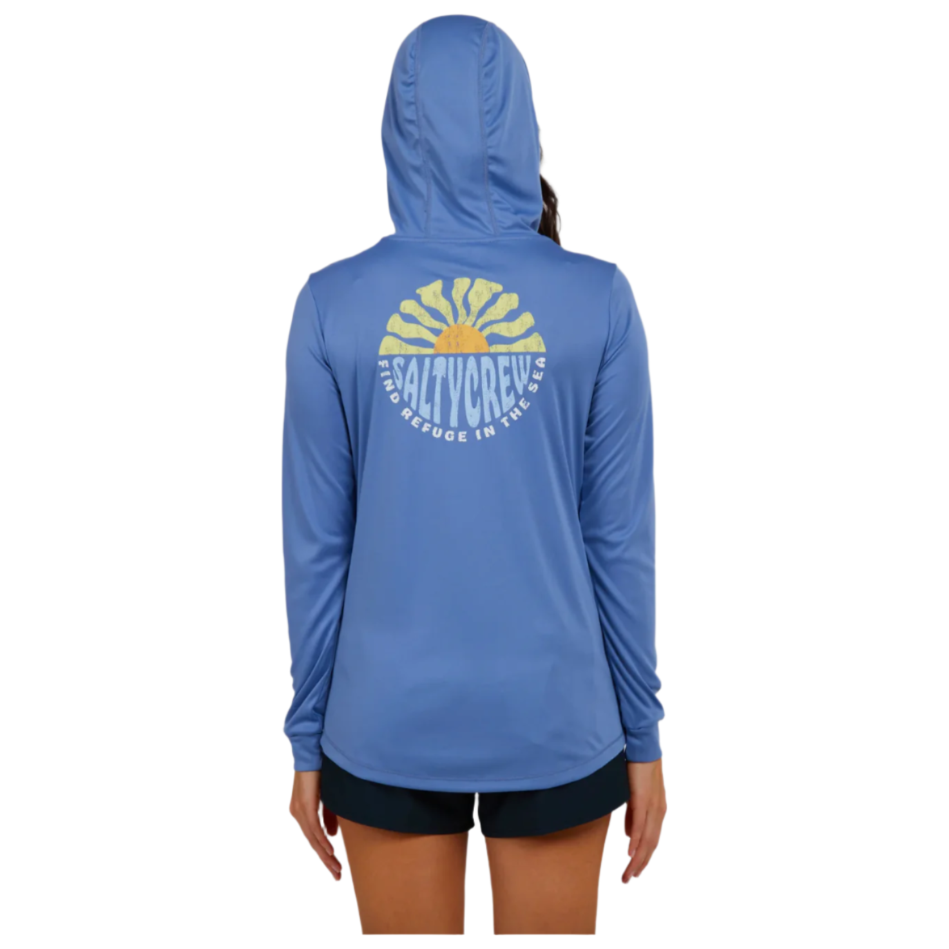 Salty Crew - Sun Days Hooded Sunshirt - Blue Dusk - Velocity 21