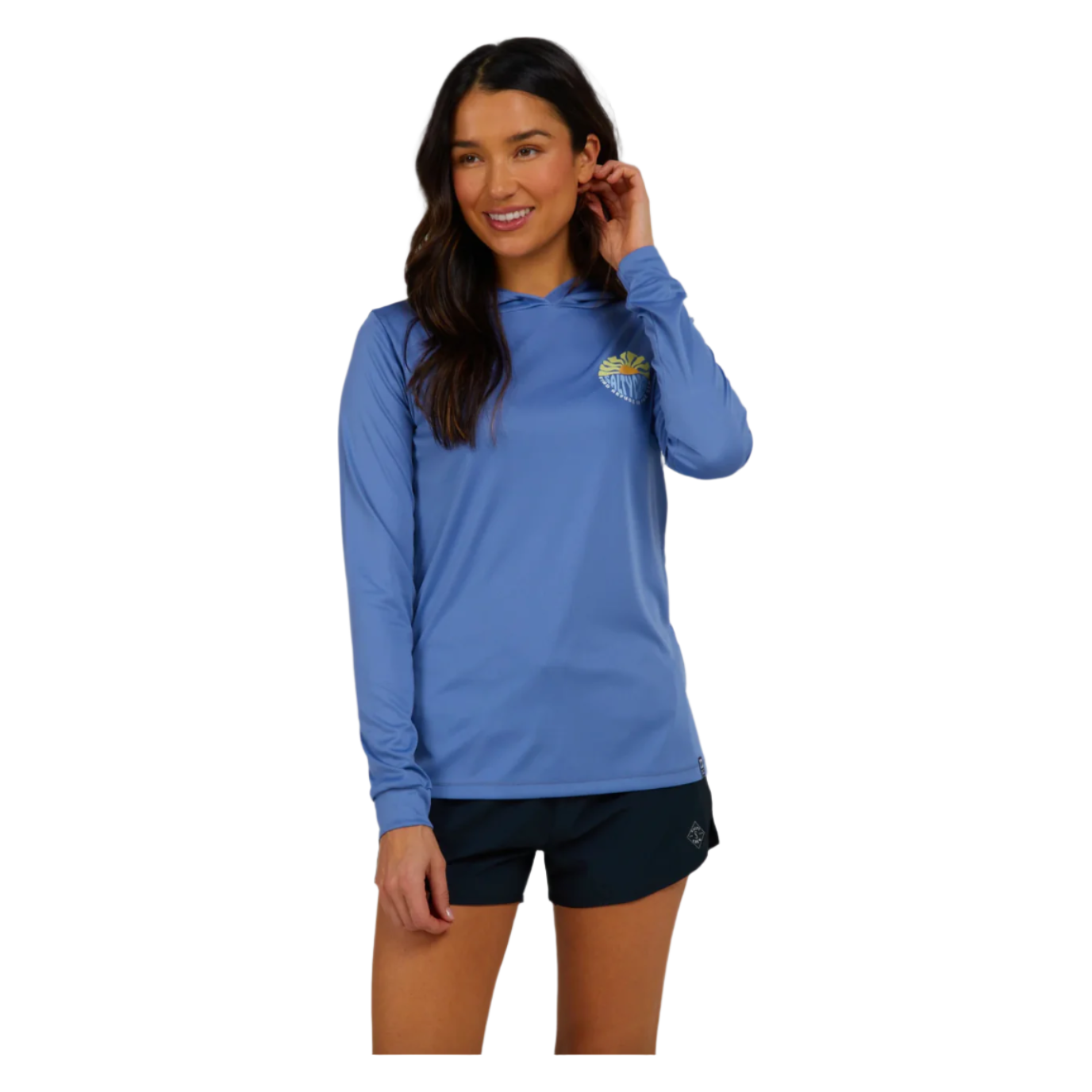 Salty Crew - Sun Days Hooded Sunshirt - Blue Dusk - Velocity 21