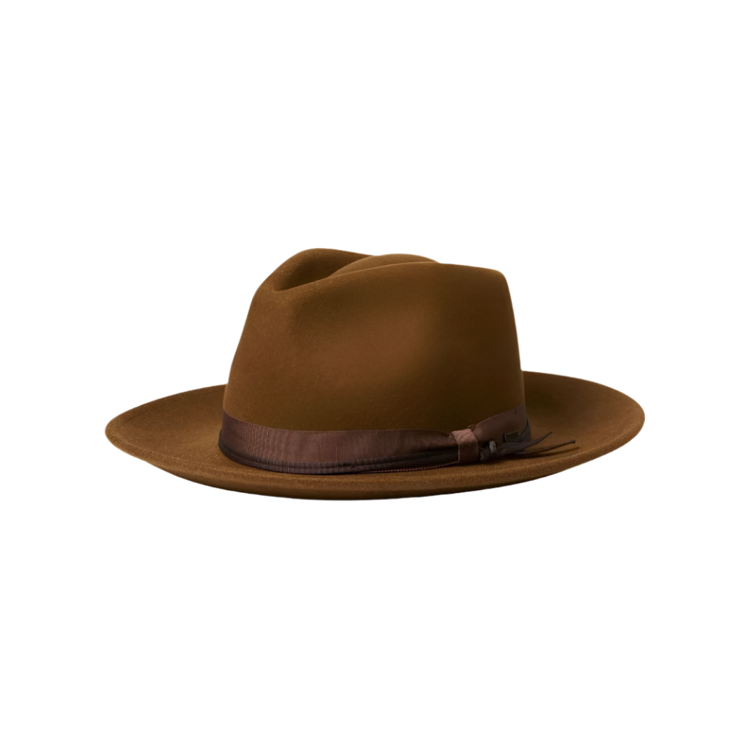 Brixton - Dayton Convertible Brim Rancher Hat - Coffee - Velocity 21