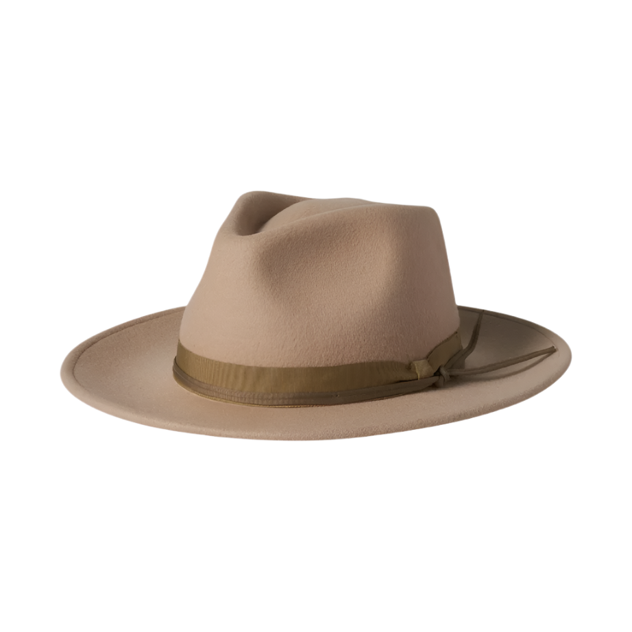 Brixton - Dayton Convertible Brim Rancher Hat - Oat Milk - Velocity 21