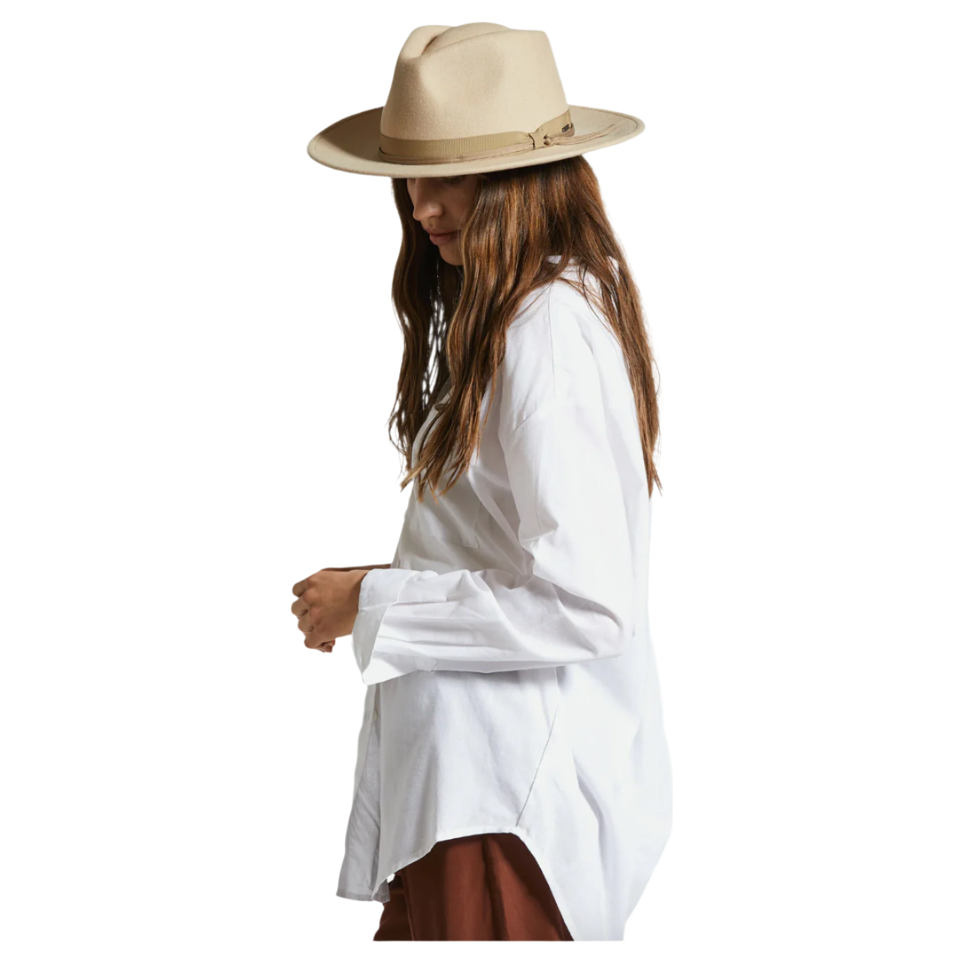 Brixton - Dayton Convertible Brim Rancher Hat - Oat Milk - Velocity 21
