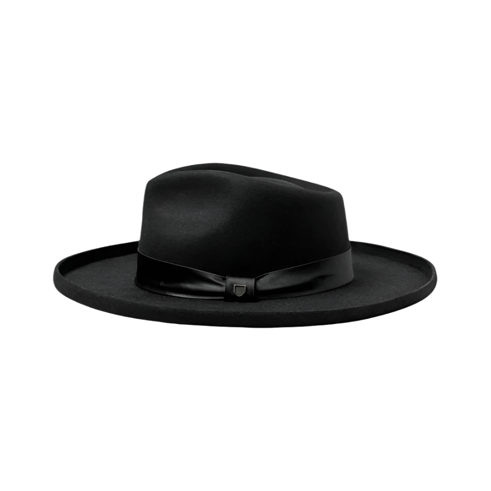 Brixton - Victoria Felt Fedora - Black - Velocity 21