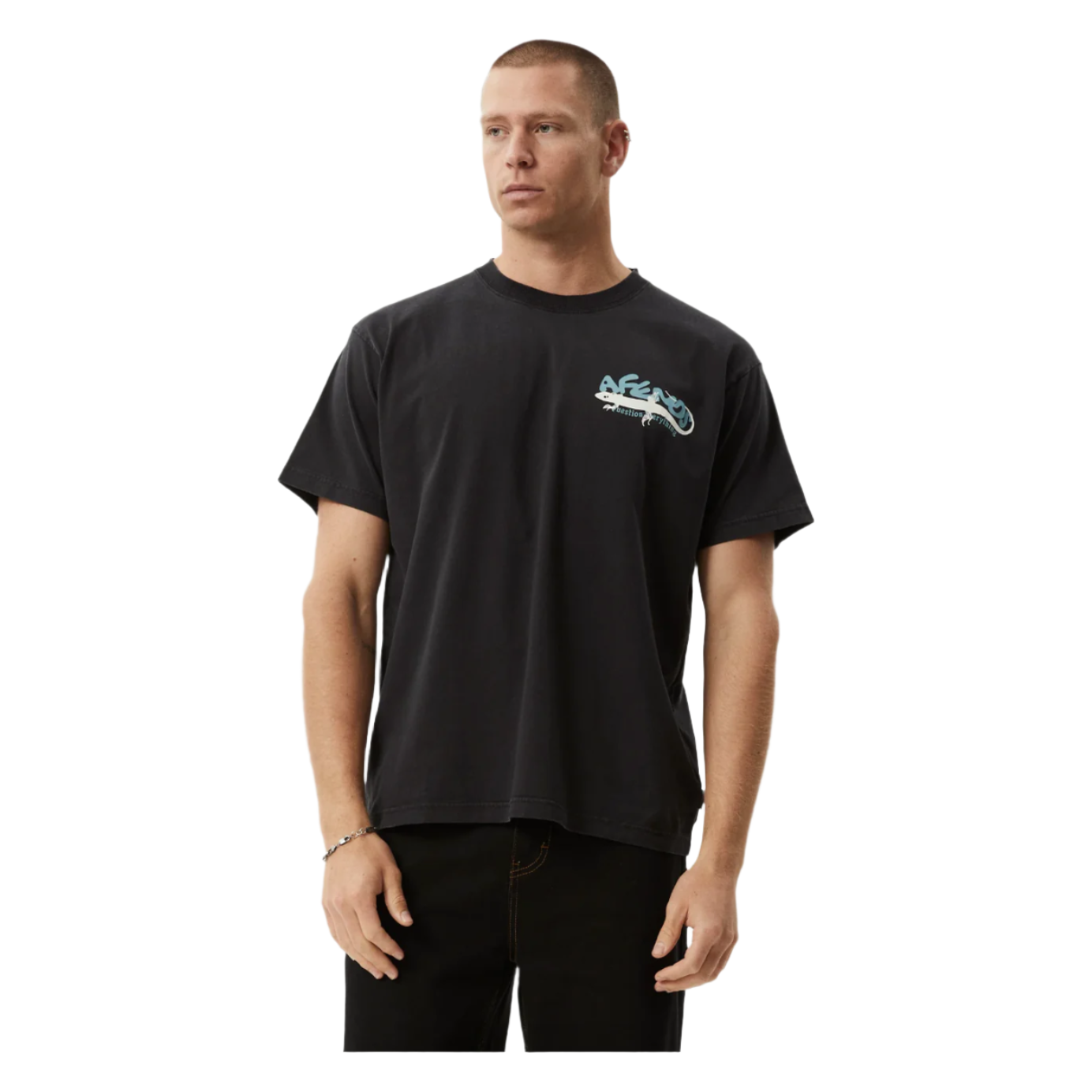 Afends - Reptilian HW Recycled Boxy Fit Tee - Velocity 21