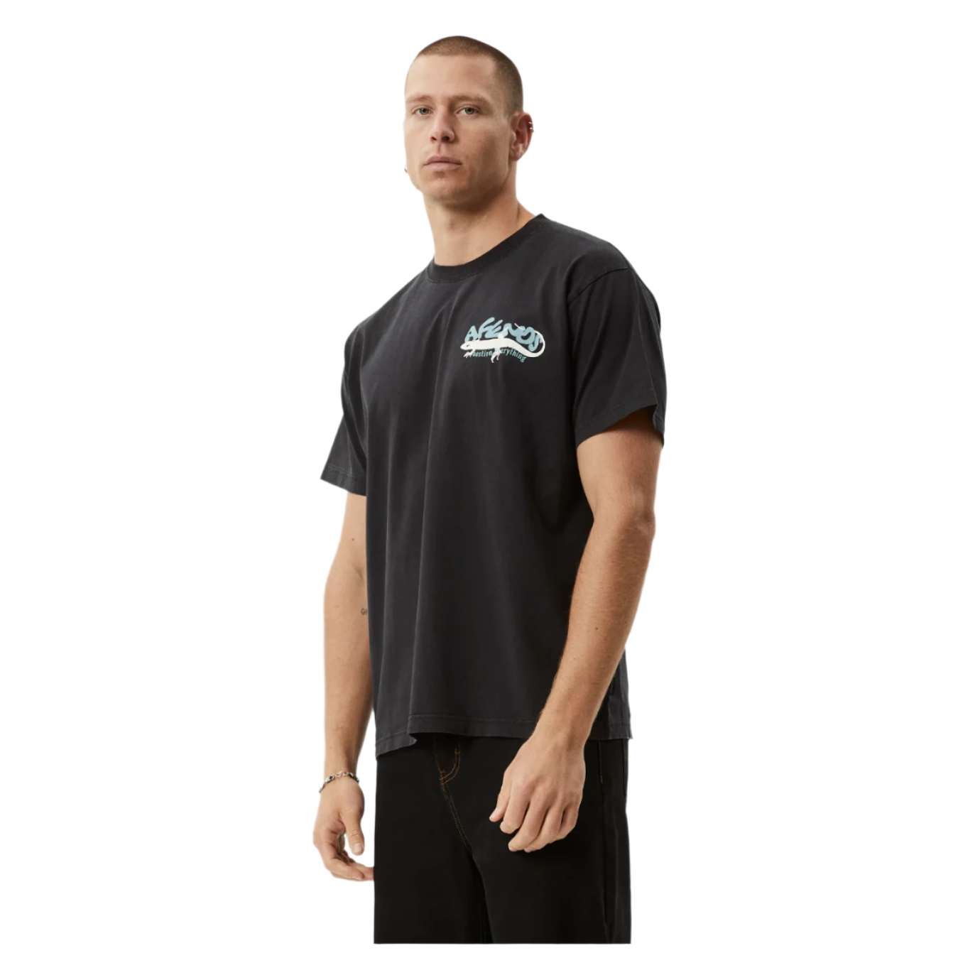 Afends - Reptilian HW Recycled Boxy Fit Tee - Velocity 21