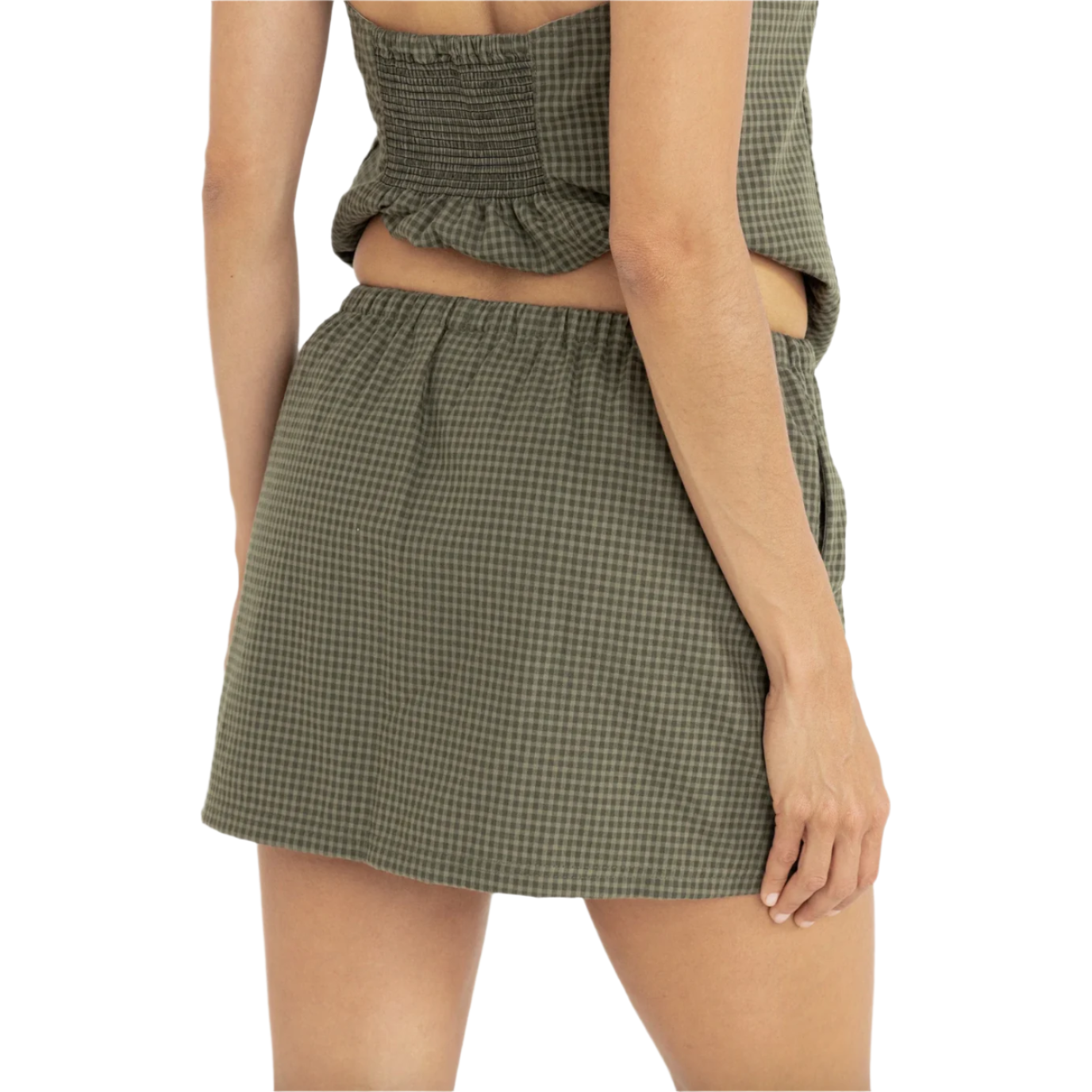Rhythm - Louise Check Skort - Velocity 21