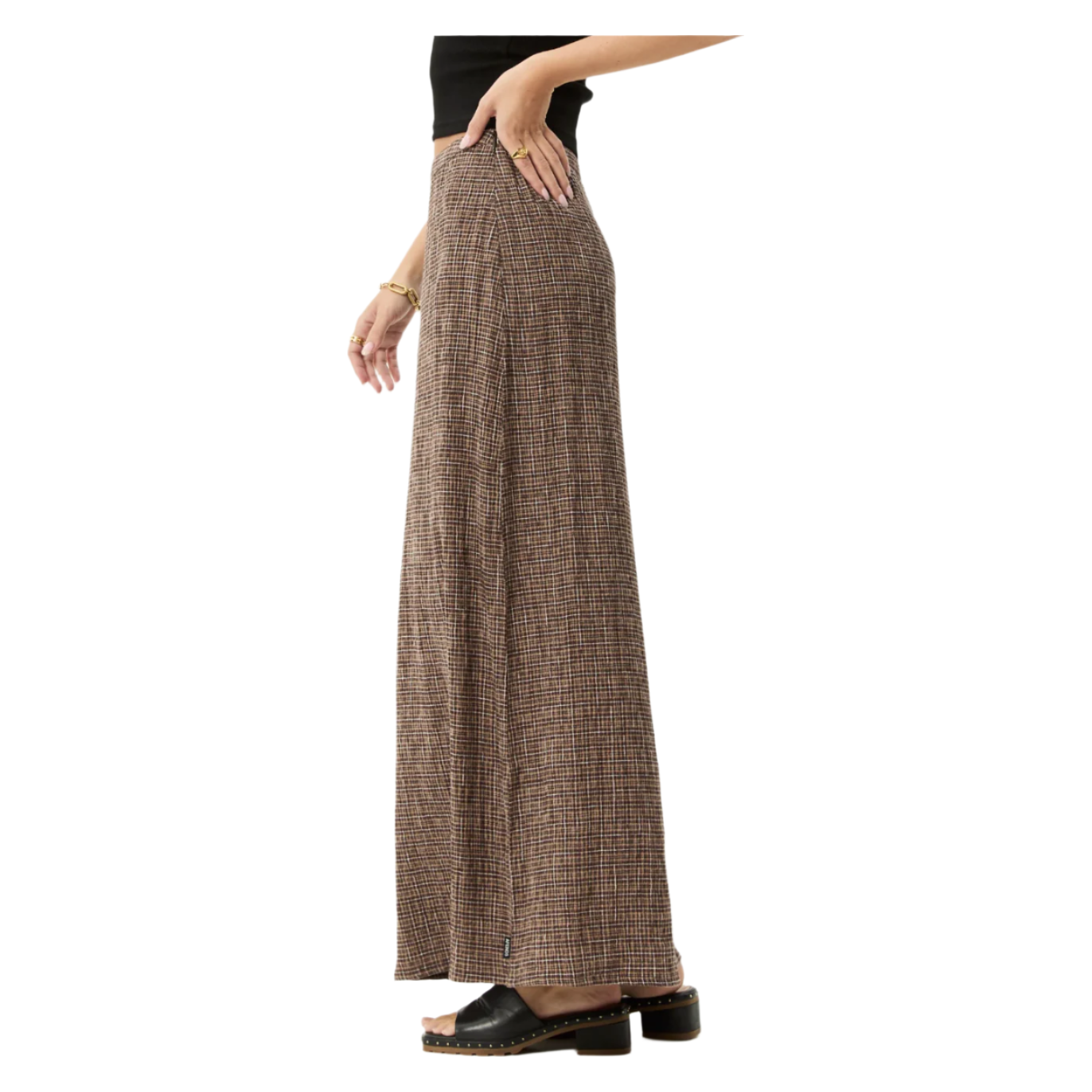 Afends - Hometown Seersucker Check Skirt - Velocity 21
