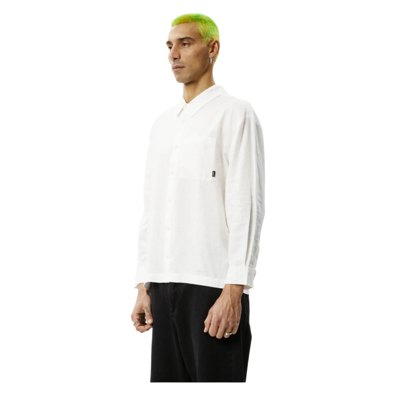 Afends - Hemp Cuban Long Sleeve Shirt - Velocity 21