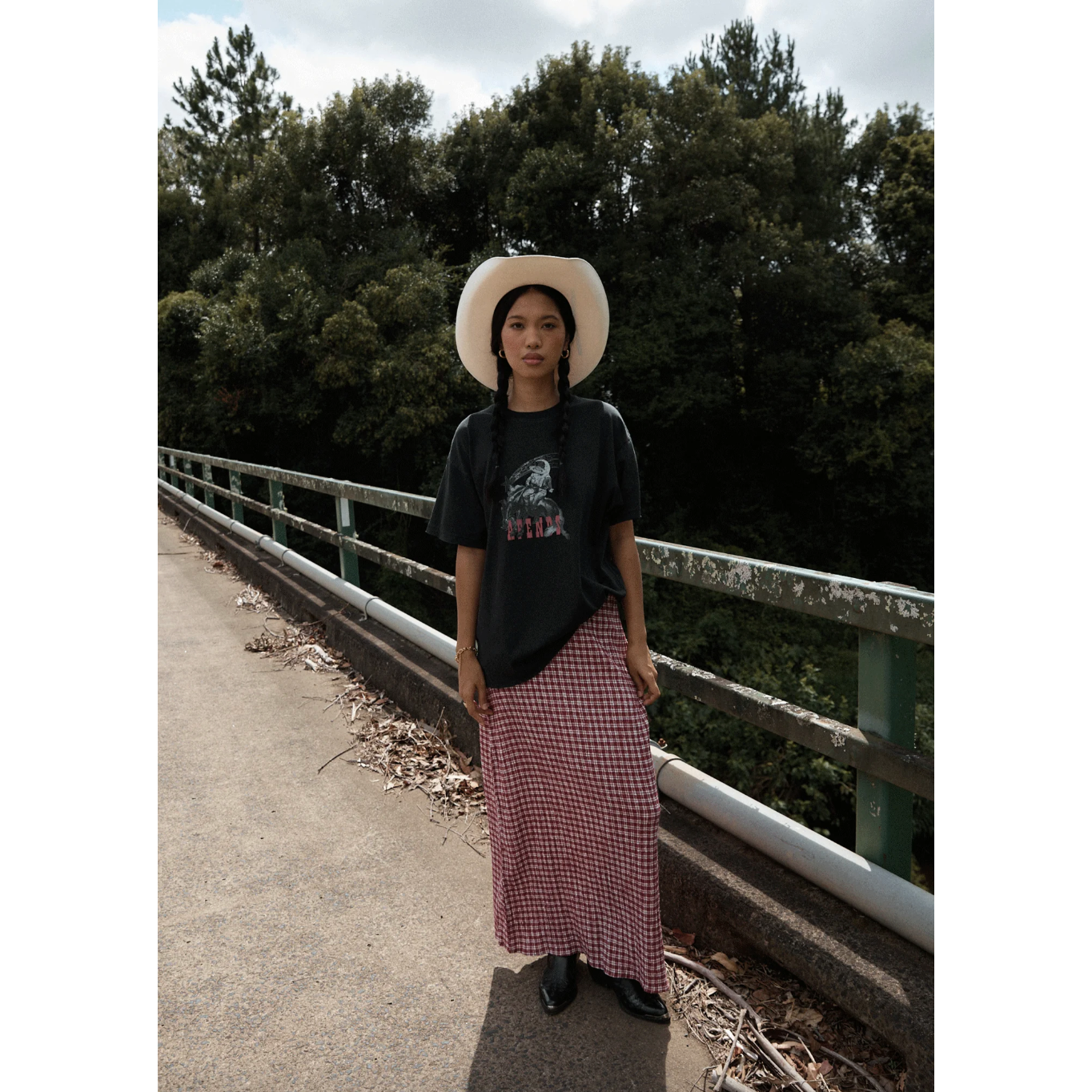 Afends - Cosmic Cow Hemp Oversized Tee - Velocity 21