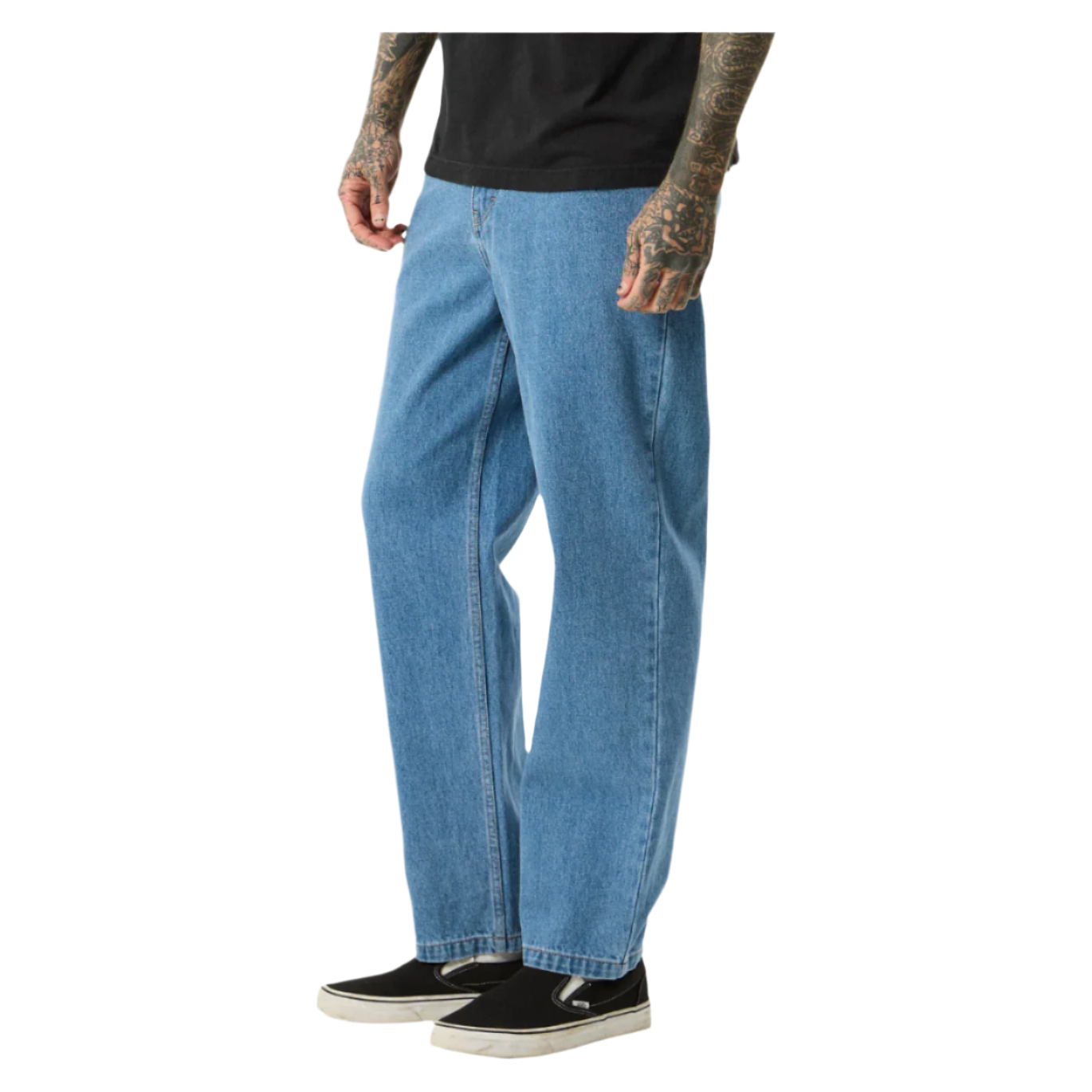 Afends - Ninety Two's Denim Relaxed Fit Jean - Velocity 21