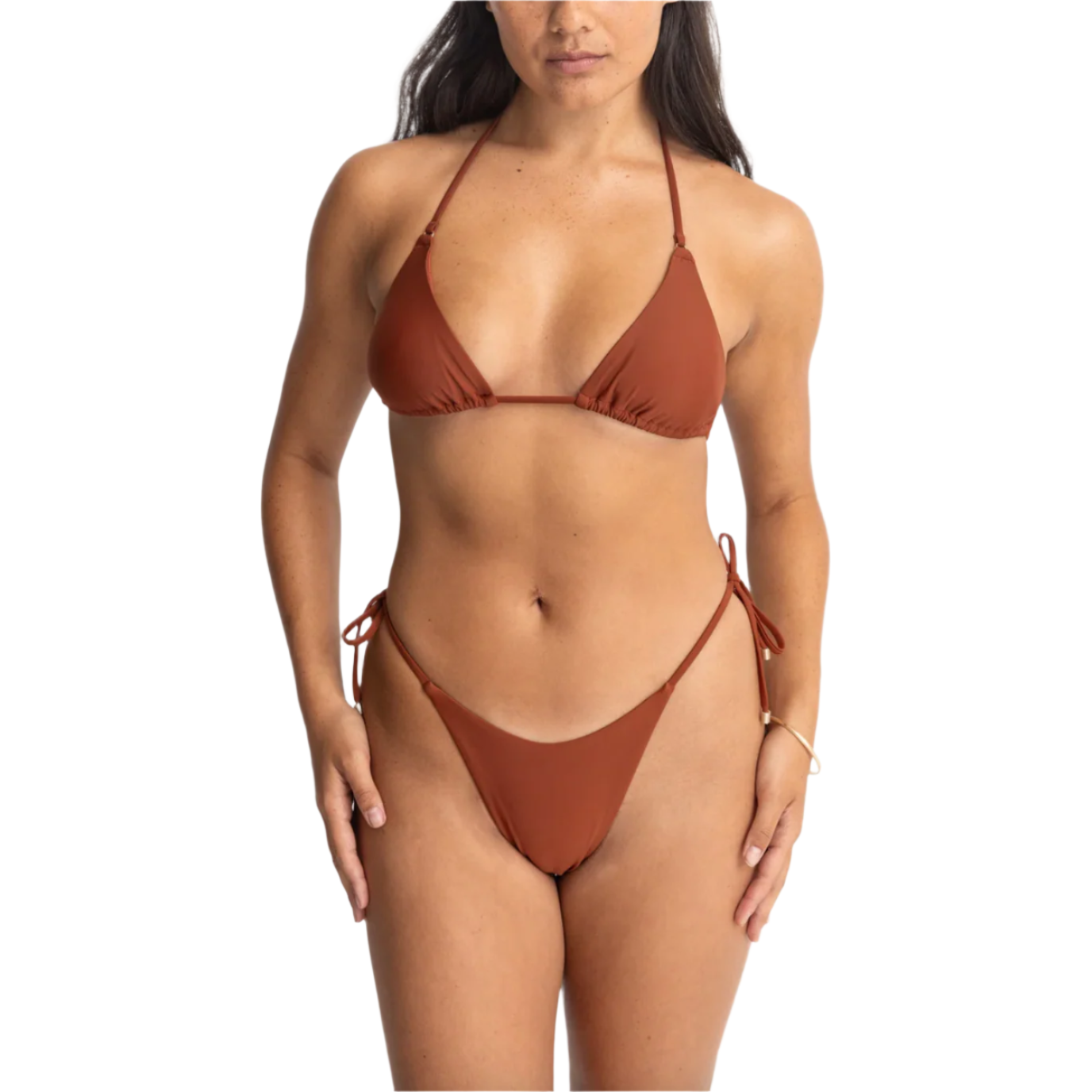 Rhythm - Classic Slide Tri Top - Rust - Velocity 21