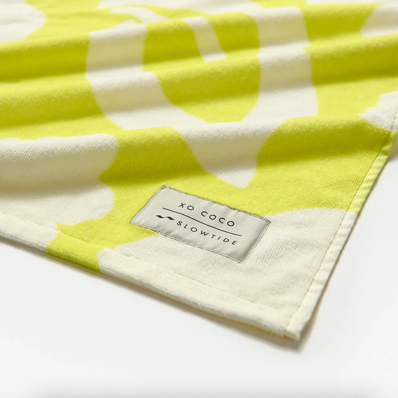 XOXO Beach Towel - Citron