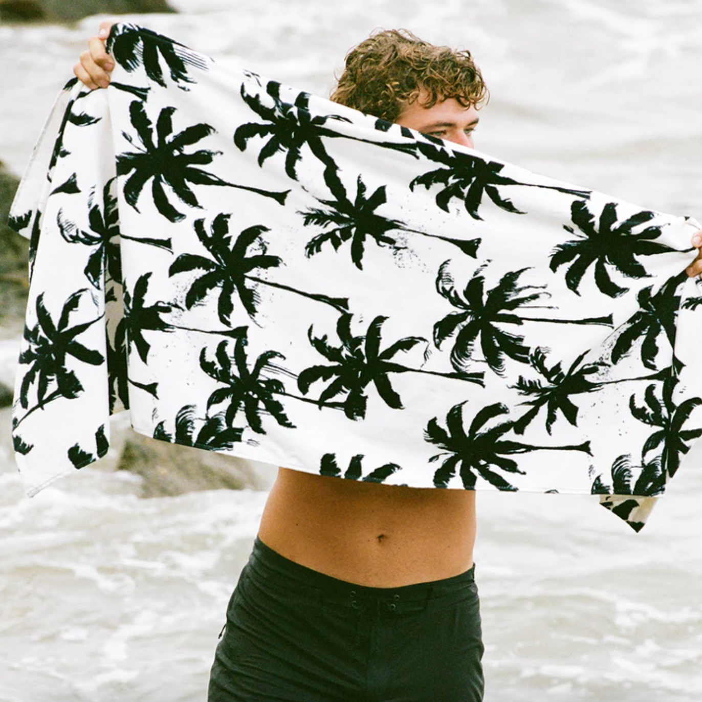 Luca Beach Towel - White
