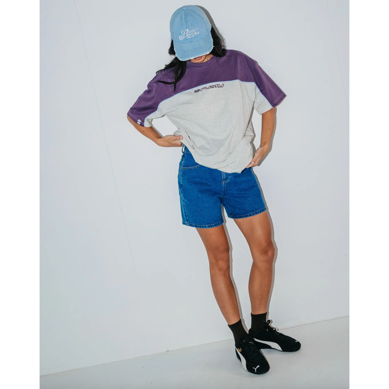 Beta Denim Distressed Dad Cap