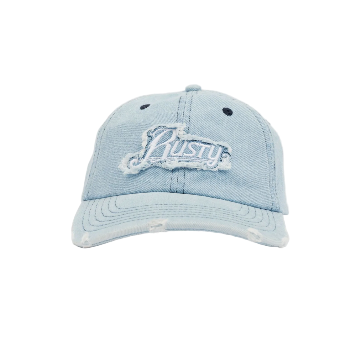 Beta Denim Distressed Dad Cap