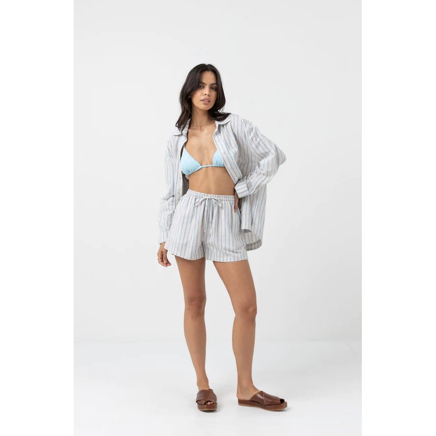 Rhythm - Amore Stripe Oversized Shirt - Velocity 21