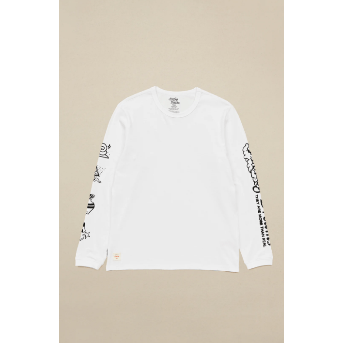 Globe - Bootleg Dreams LS Tee - White - Velocity 21