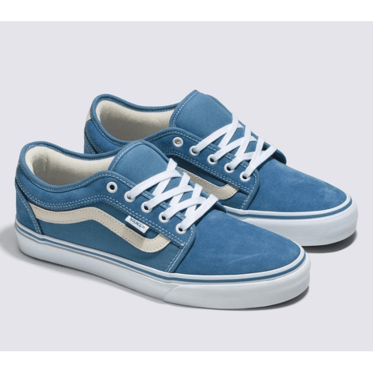 Vans - Chukka Low Sidestripe - Cream/Light Navy - Velocity 21