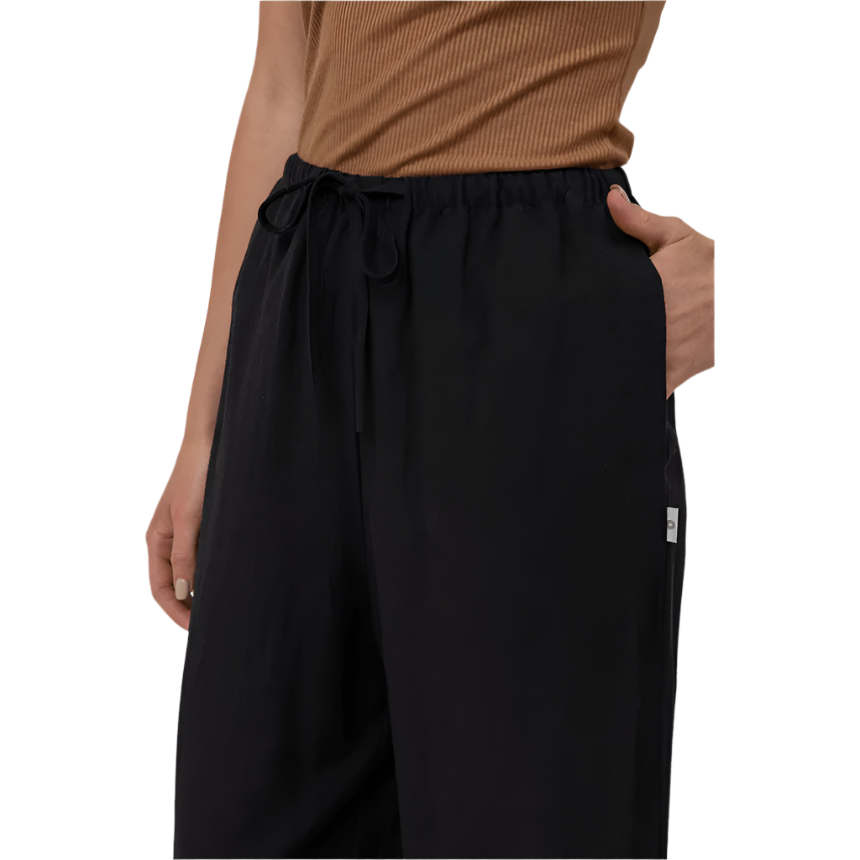 Rhythm - Classic Drawstring Pant - Black - Velocity 21