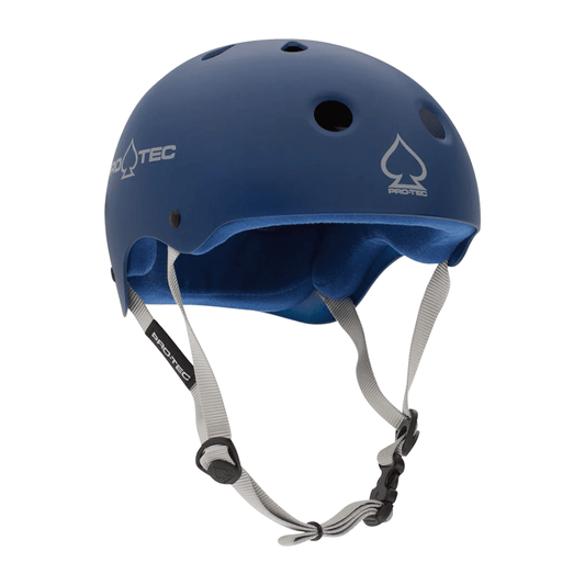 PRO-TEC - Classic Skate Helmet - Matte Blue - Velocity 21