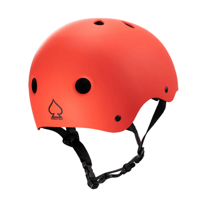PRO-TEC - Classic Skate Helmet - Matte Bright Red - Velocity 21