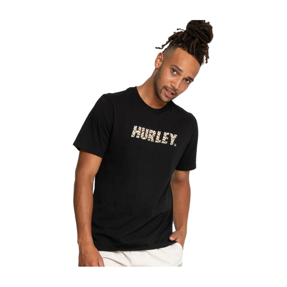 Hurley - Fastlane Print Tee - Black - Velocity 21