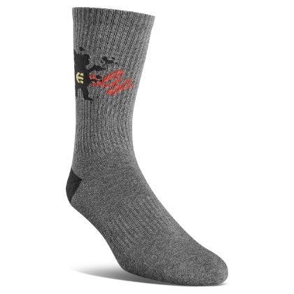 Etnies - Grizzly Crew Sock - Black - Velocity 21