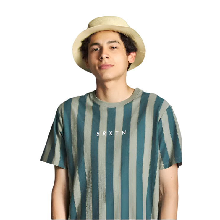 Brixton - Hardy Straw Bucket Hat - Tan - Velocity 21