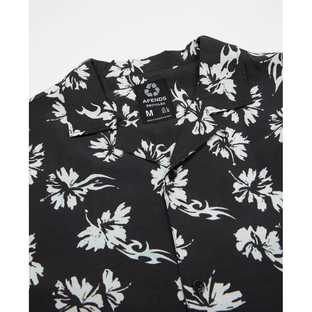 Afends - Hibiscus Recycled Cuban Shirt - Velocity 21