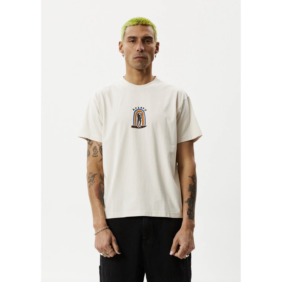 Afends - JLord Recycled Boxy Fit Tee - Velocity 21